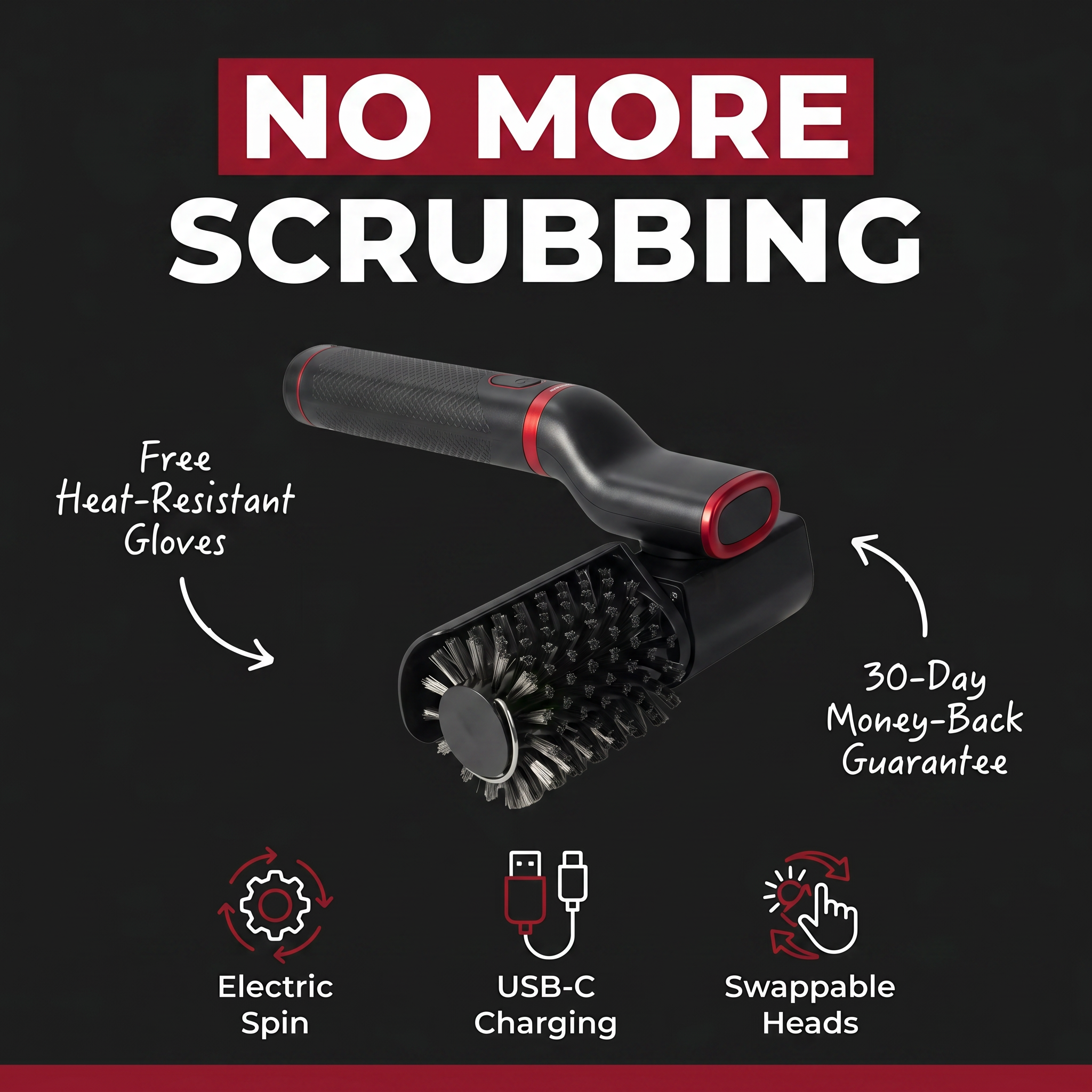 Electric Barbecue Brush